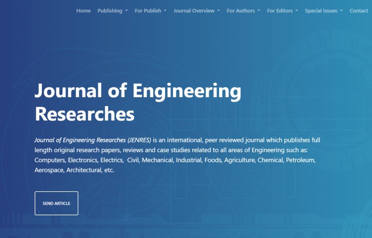 Journal of Engineering Researches